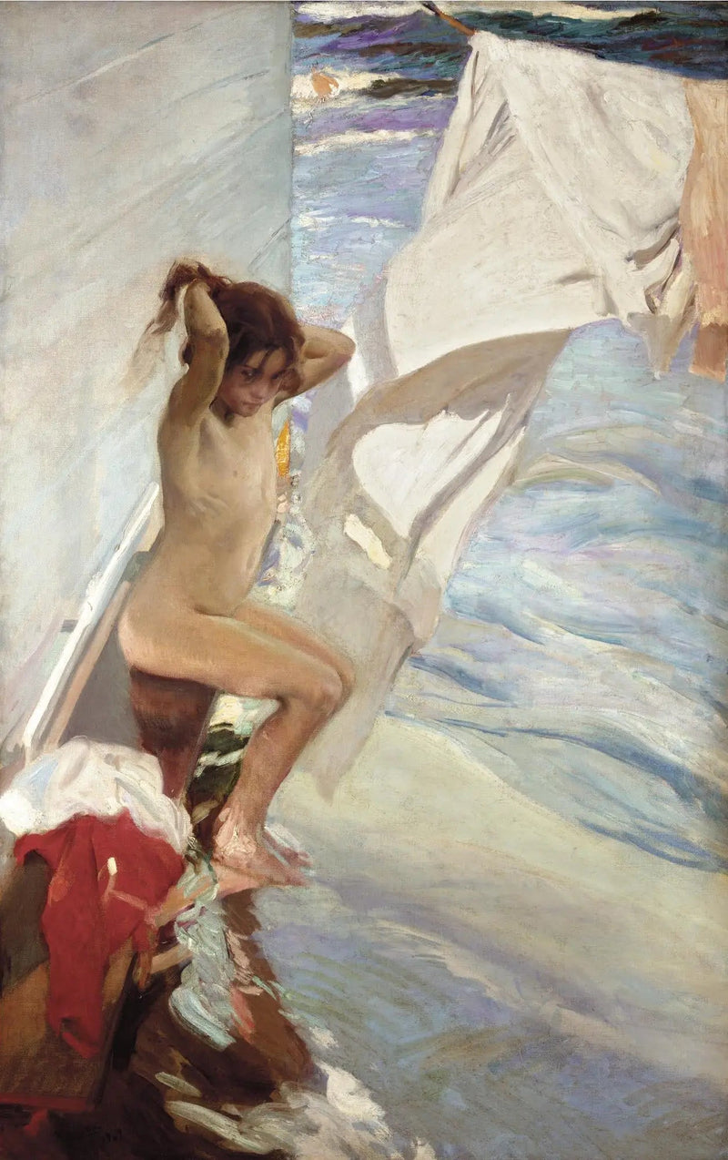 Prima del bagno - Joaquín Sorolla