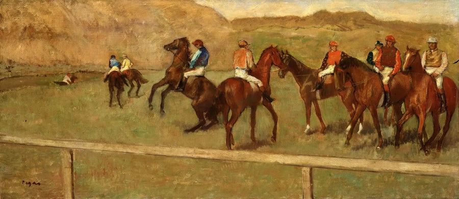 Prima della partenza - Edgar Degas