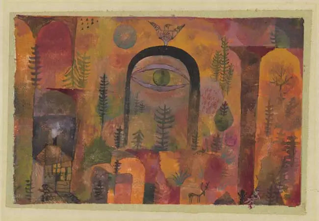Con l'aquila - Paul Klee