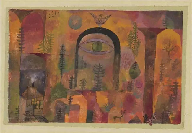 Con l'aquila - Paul Klee