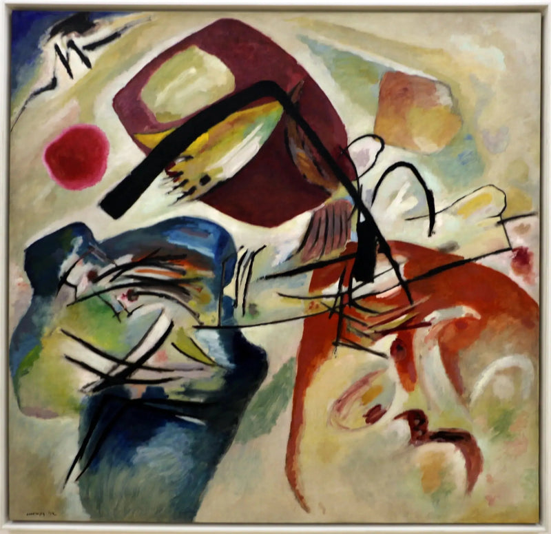 Con l'arco nero - Vassily Kandinsky