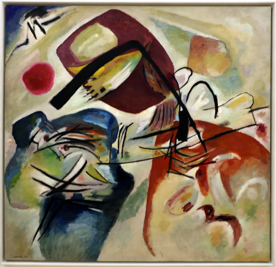 Con l'arco nero - Vassily Kandinsky