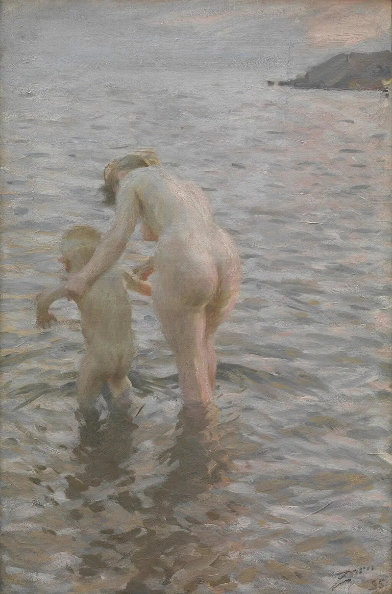 Con sua madre - Anders Zorn