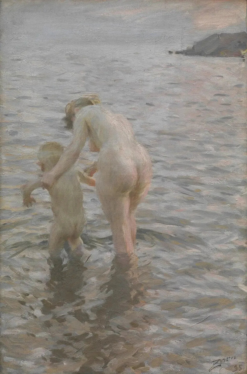 Con sua madre - Anders Zorn