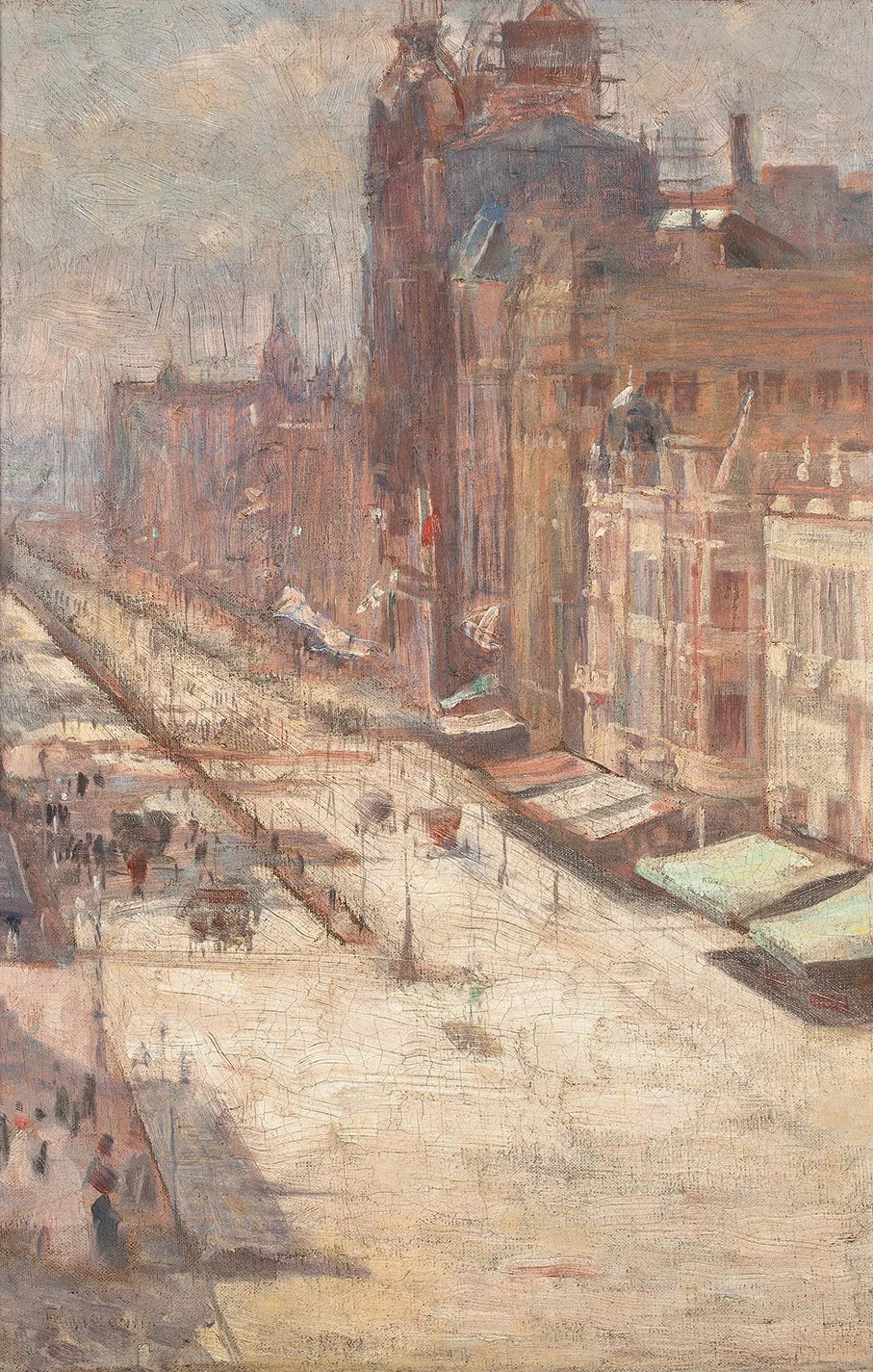 Avenida Central - Eliseu Visconti image 1 reproduction de peinture à l’huile