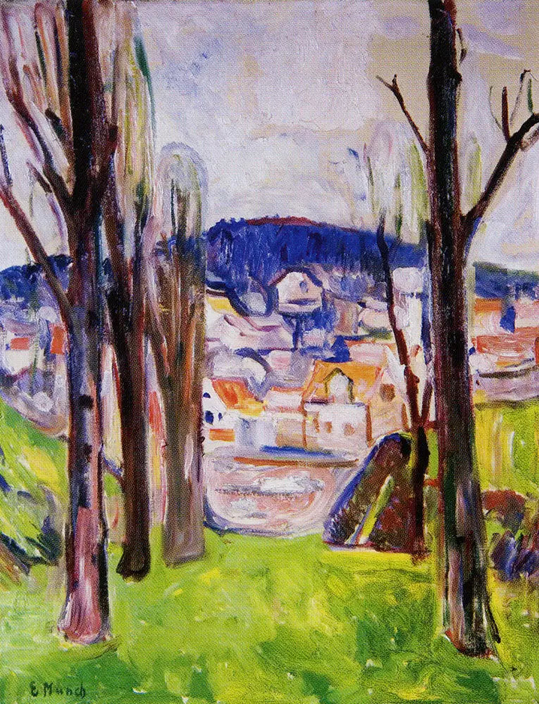 avenue a Kragerø - Edvard Munch
