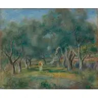 Viale degli Olivi - Pierre-Auguste Renoir