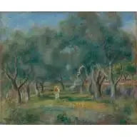 Viale degli Olivi - Pierre-Auguste Renoir
