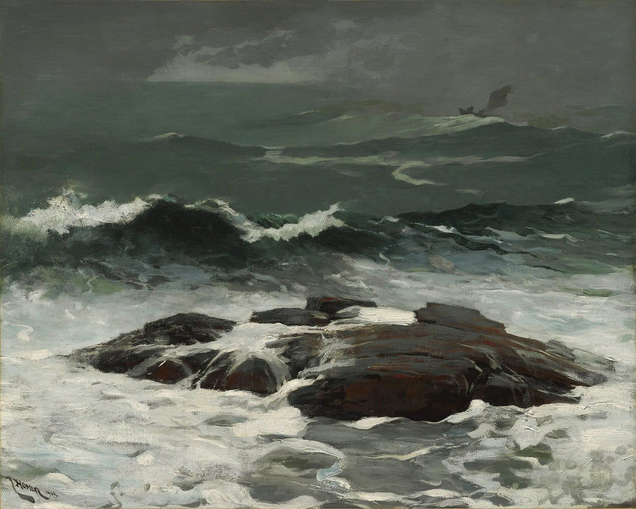 Averse d'été - Winslow Homer image 1 reproduction de peinture à l’huile