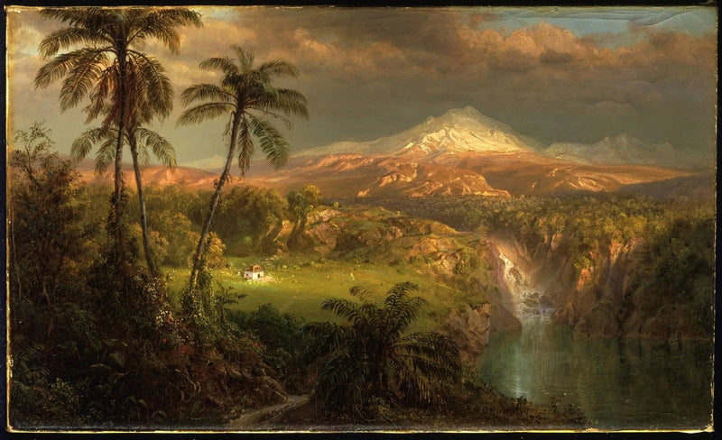 Piogge passegere sotto i tropici - Frederic Edwin Church