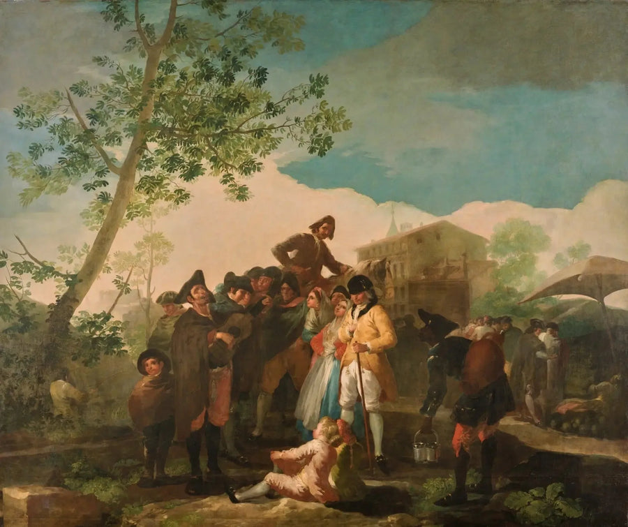 Cieco con la chitarra - Francisco de Goya