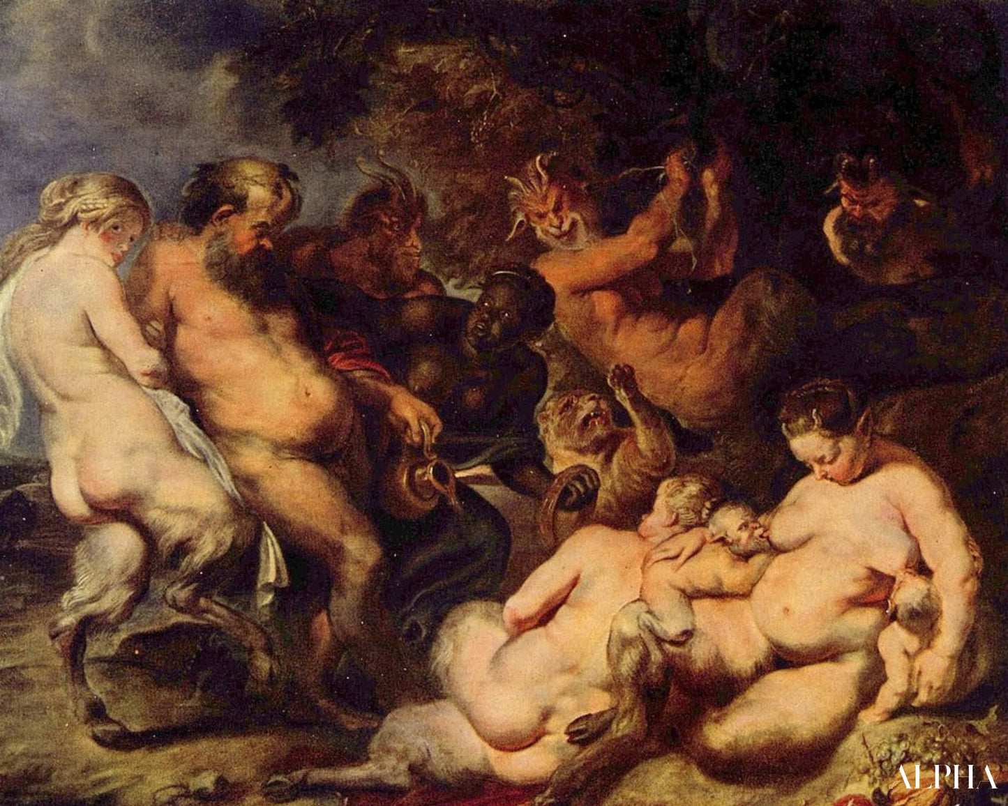 Bacchanalia - Peter Paul Rubens - Riproduzioni di quadri e dipinti di alta gamma