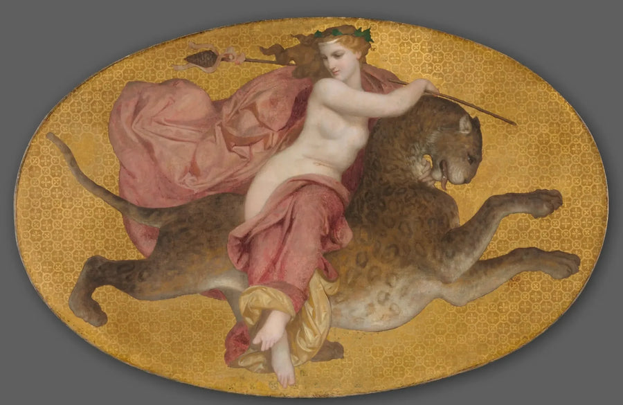 Baccante su una pantera - Bouguereau