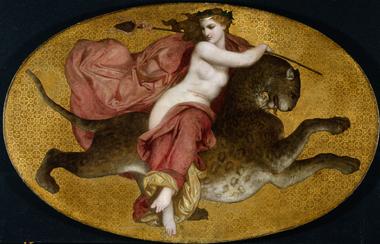 Bacchante sur une panthère de William-Adolphe Bouguereau