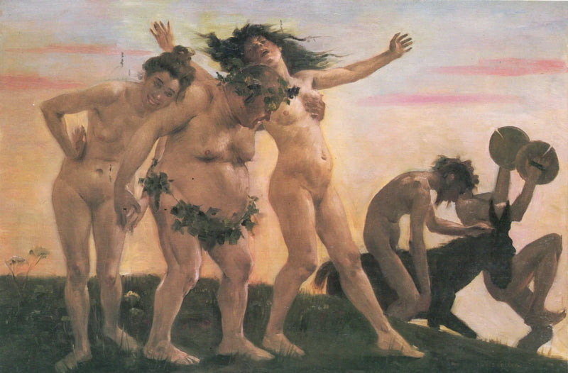 Le Baccanti ritornano a casa - Lovis Corinth