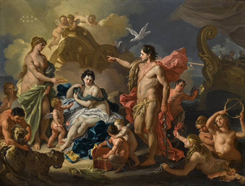 Bacco e Arianna - Francesco Solimena