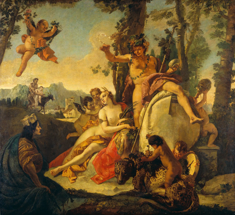 Bacchus e Arianna - Giovanni Battista Tiepolo