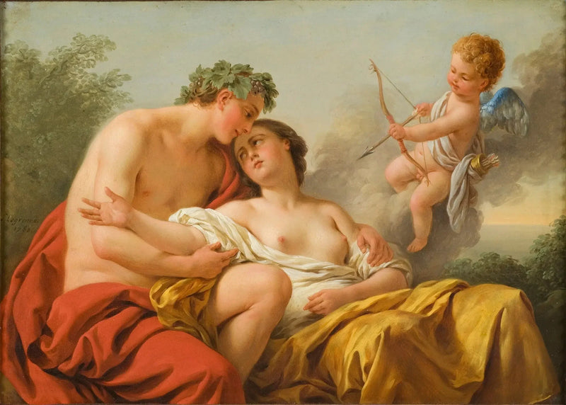 Bacco e Arianna - Louis Jean François Lagrenée