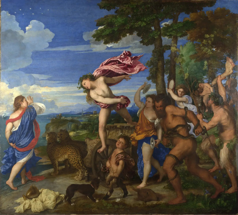 Bacchus e Arianna - Titian