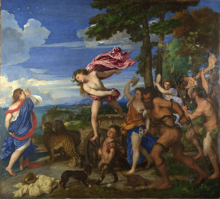 Bacchus et Ariane - Titien