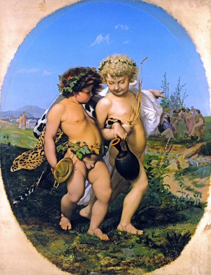Bacco e l'Amore ubriachi - Jean-Léon Gérôme