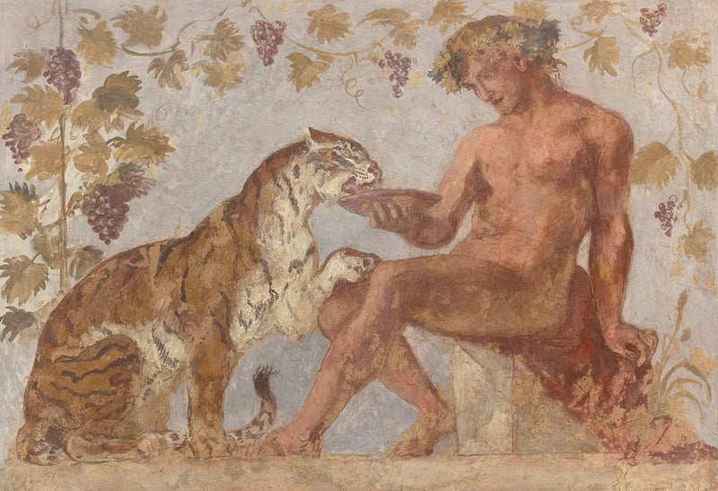 Bacco e una tigre - Eugène Delacroix