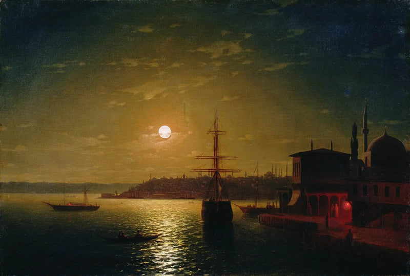 Baia del Corno d'Oro in Turchia - Ivan Aïvazovski
