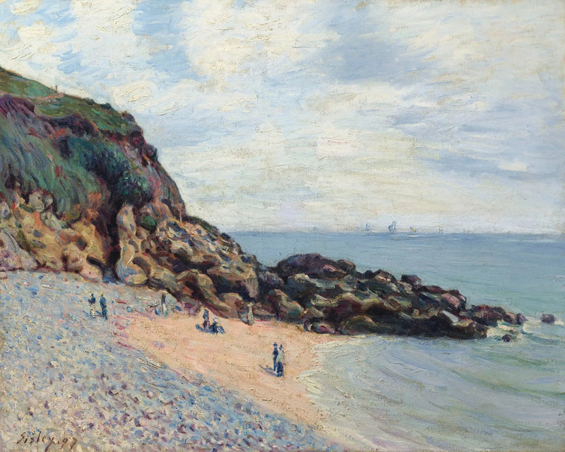 Baia di Langland - Alfred Sisley