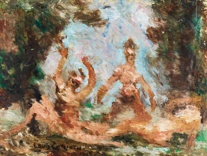Bagnanti all'aperto - Lovis Corinth