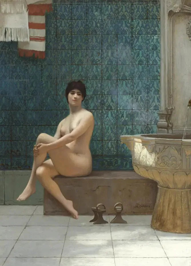 Bagnante alla piscina di Brousse - Jean-Léon Gérôme