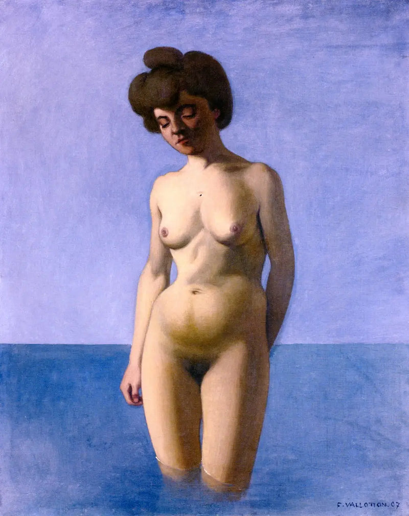 Bagnante di viso - Félix Vallotton