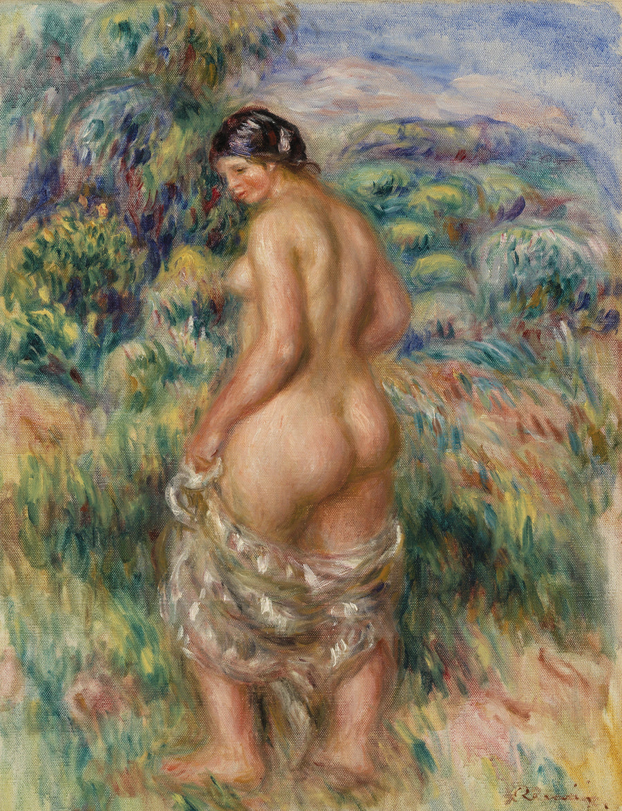 Bagnante in piedi - Pierre-Auguste Renoir