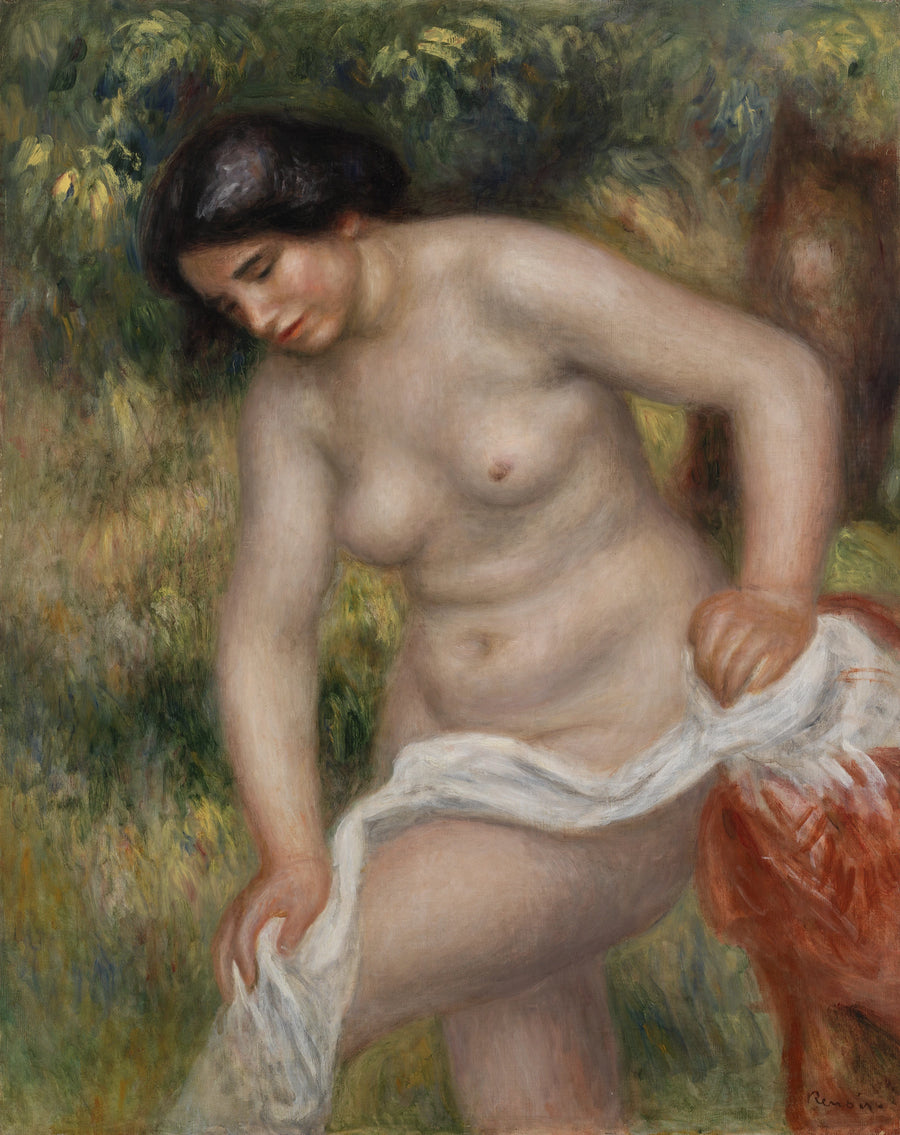 Bagnante che si asciuga (Bagnante che si asciuga) - Pierre-Auguste Renoir