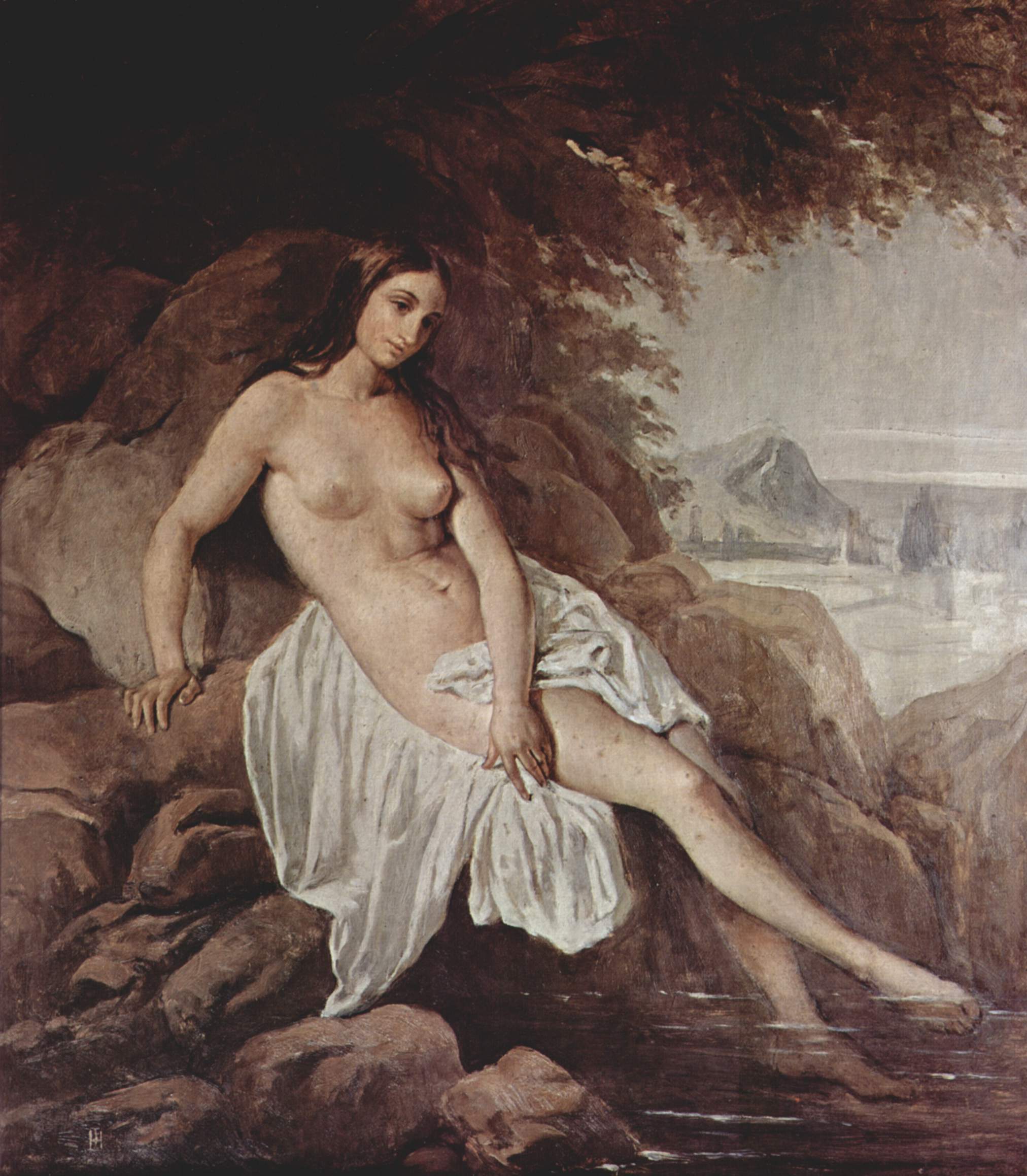 Baigneuse - Francesco Hayez - Alpha Reproduction