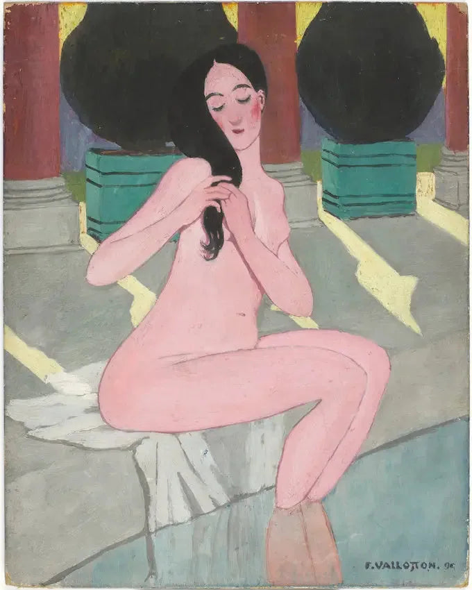 Bagnante rosa - Félix Vallotton