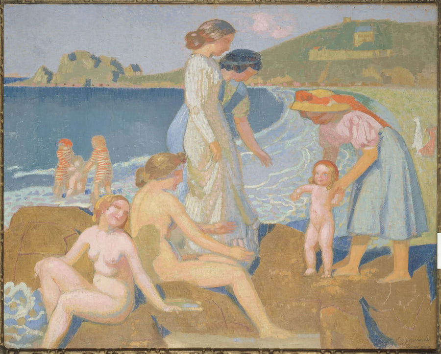 Bagnanti a Perros-Guirec - Maurice Denis