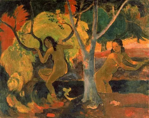 Bagnanti a Tahiti - Paul Gauguin