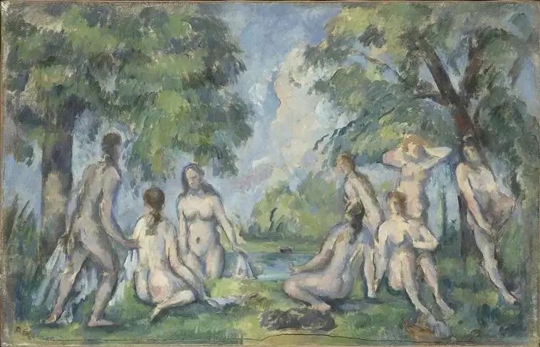 Bagnanti - Paul Cézanne