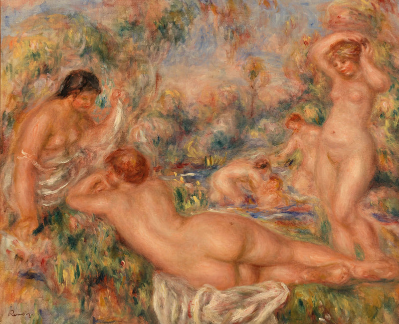 Bagnanti - Pierre-Auguste Renoir