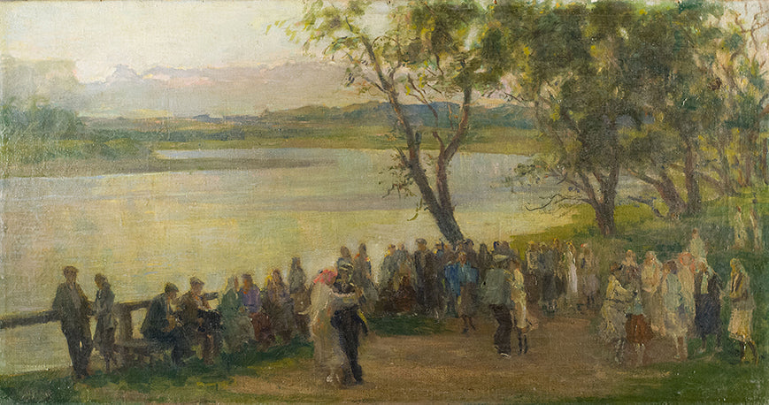 Baile a Beira do Rio - Eliseu Visconti