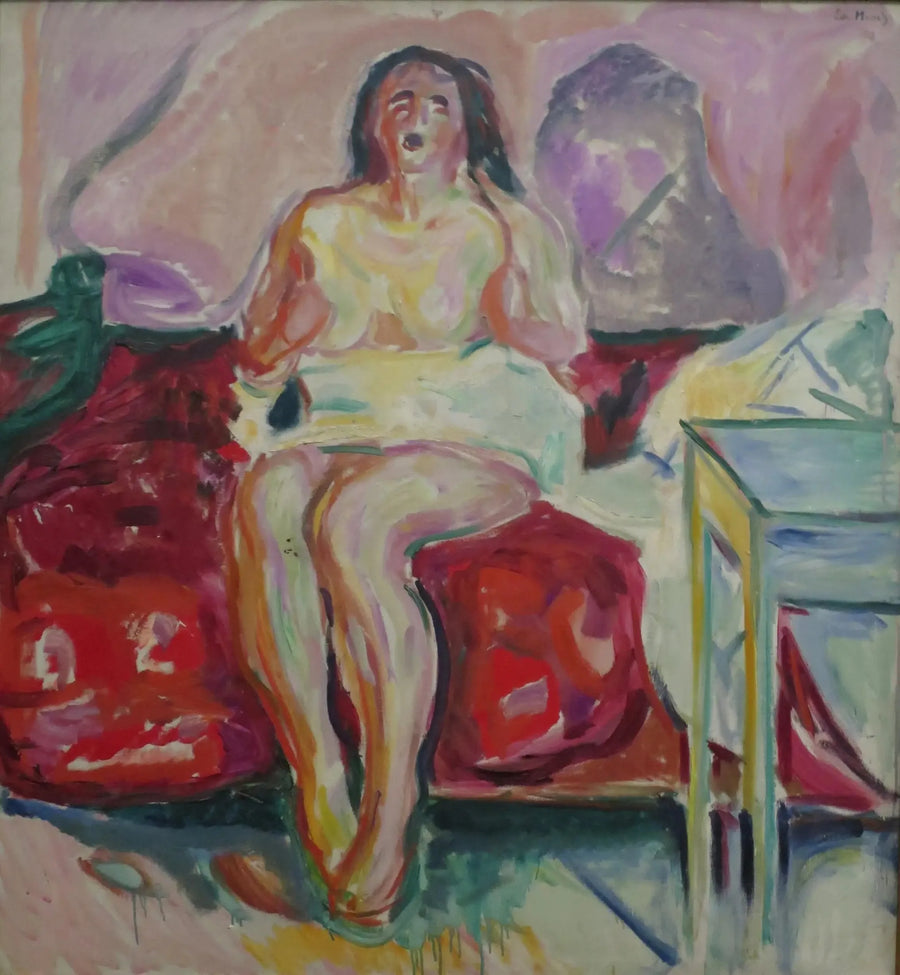 Sbadiglio mattutino - Edvard Munch