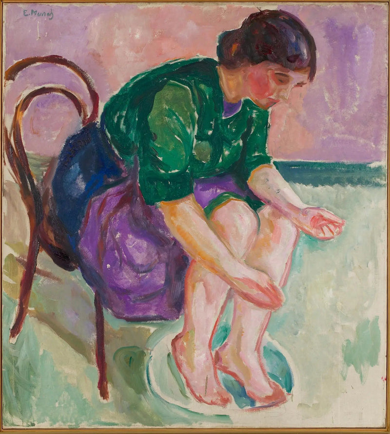 pediluvio - Edvard Munch