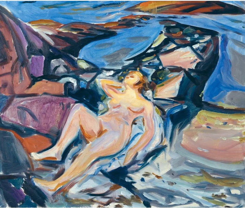 lettino da sole - Edvard Munch