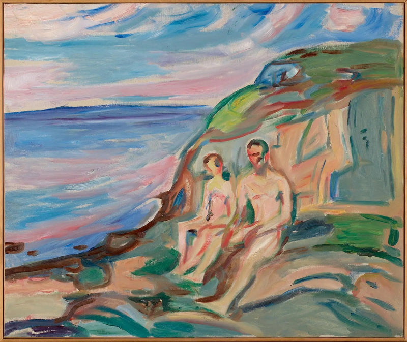 lettino da sole - Edvard Munch