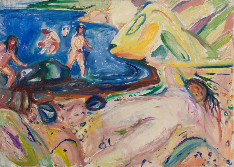 lettino da sole - Edvard Munch