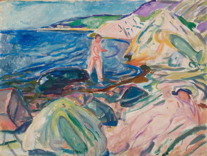 lettino da sole - Edvard Munch