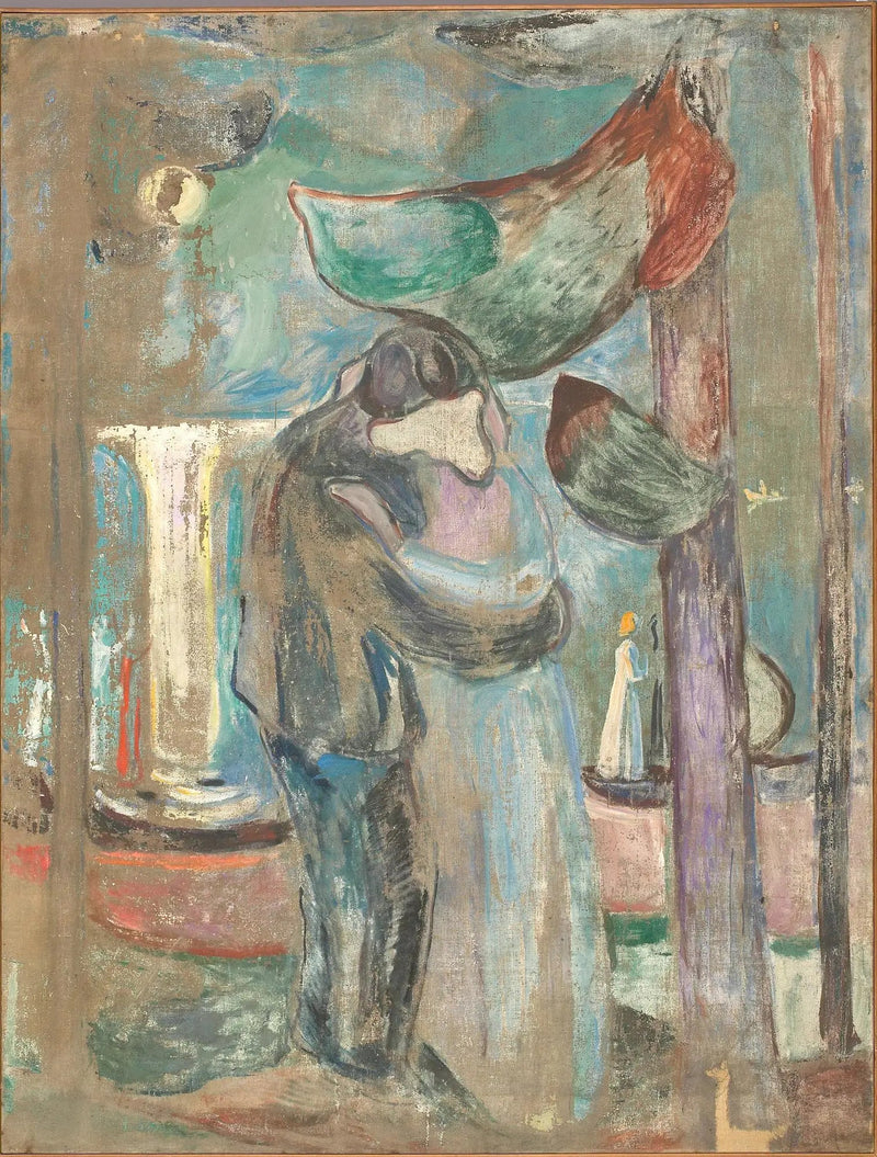 Bacio sulla spiaggia - Edvard Munch
