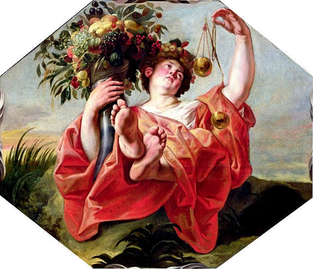 Balance, un des signes du zodiaque - Jacob Jordaens