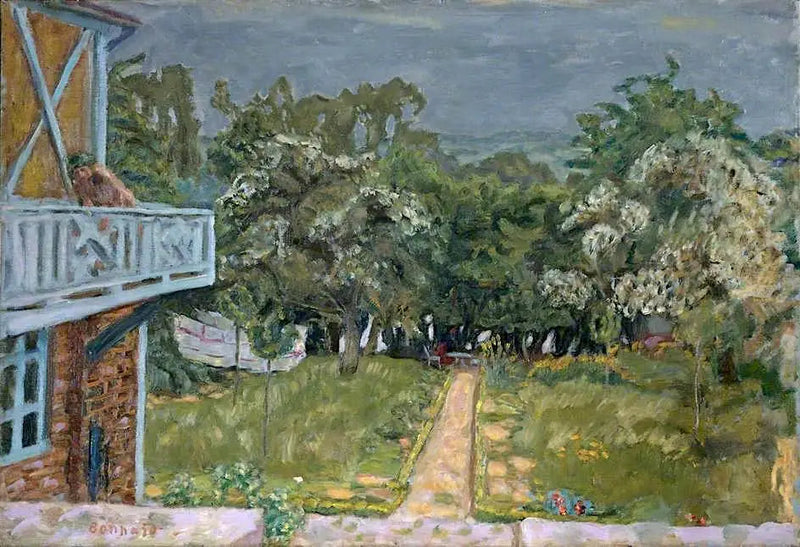 Balcone blu - Pierre Bonnard