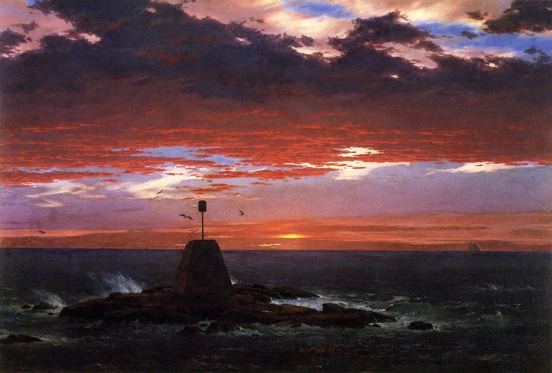 Ballise, al largo di Mount Desert Island - Frederic Edwin Church